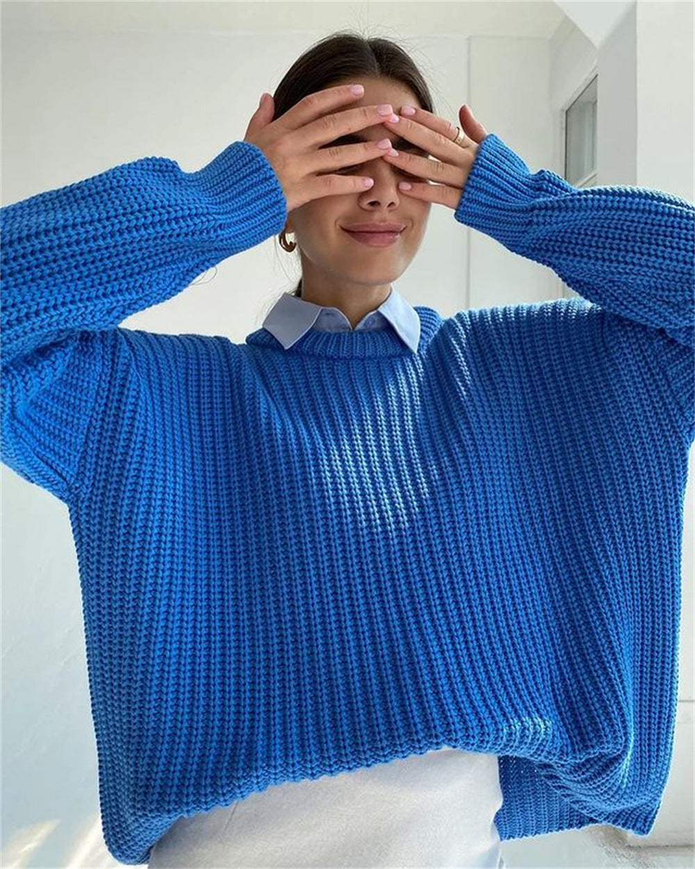 Lightweight Knit Sweater for Comfortable Layering