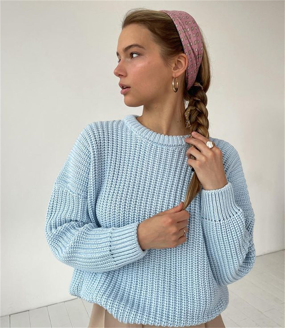 Lightweight Knit Sweater for Comfortable Layering