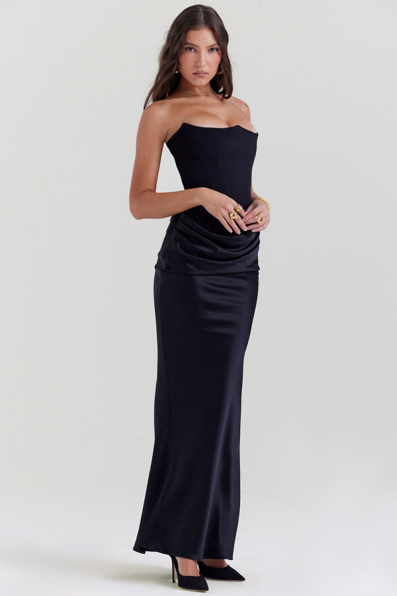 Chic Long Marissa Evening Dress with Elegant Design