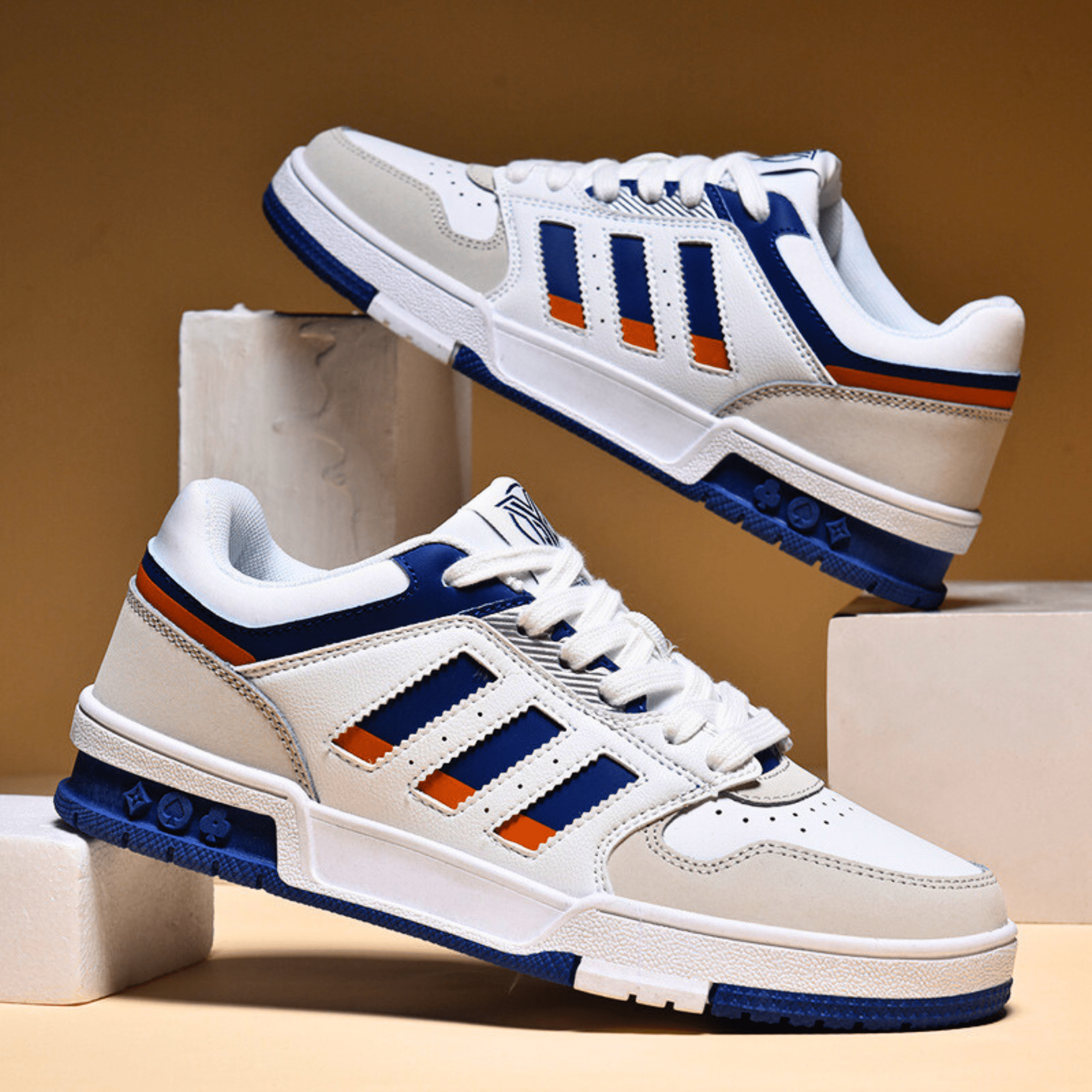 Classic Low-Top Trainers, Cushioned Insole, Breathable