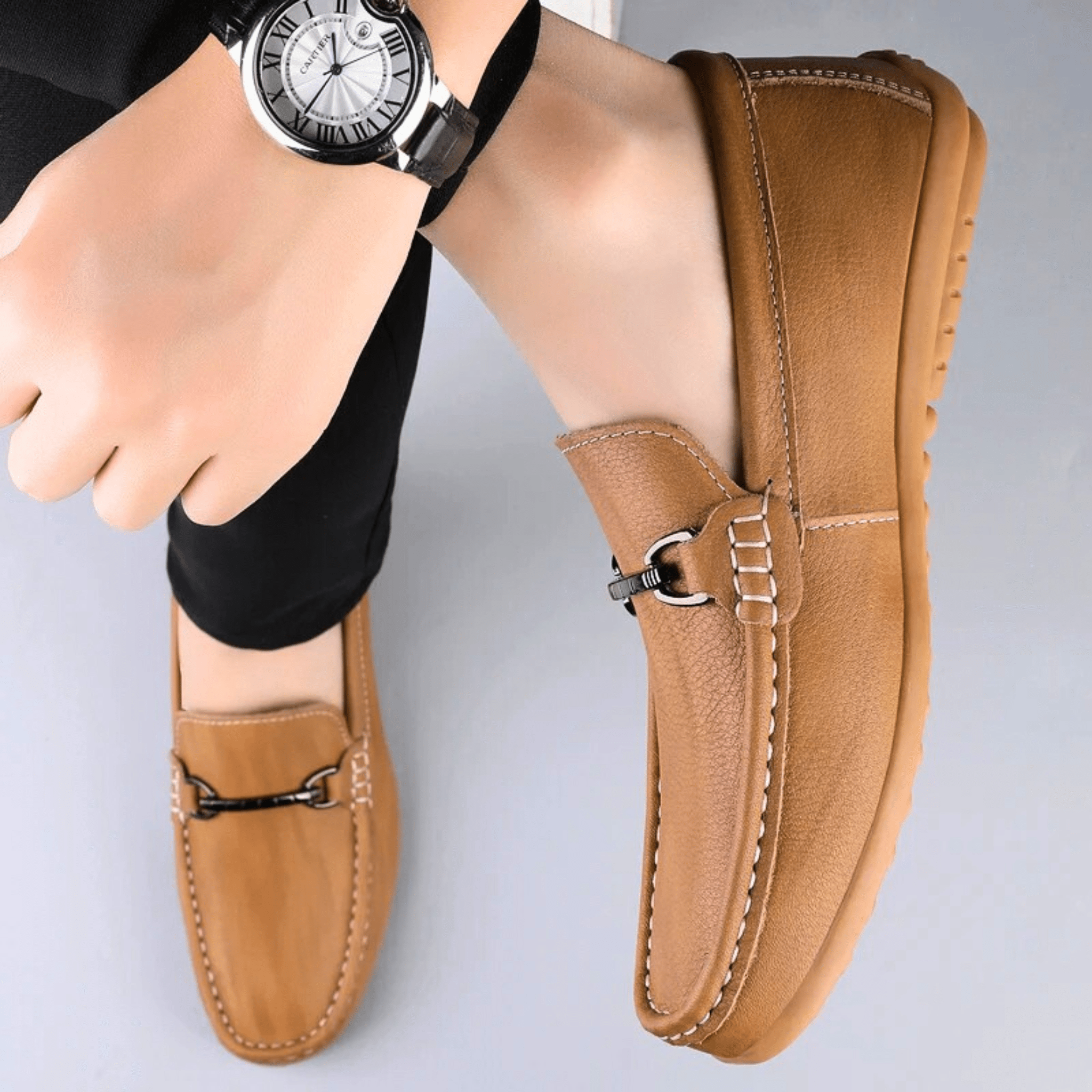 Genuine Leather Moccasins, Casual Shoes