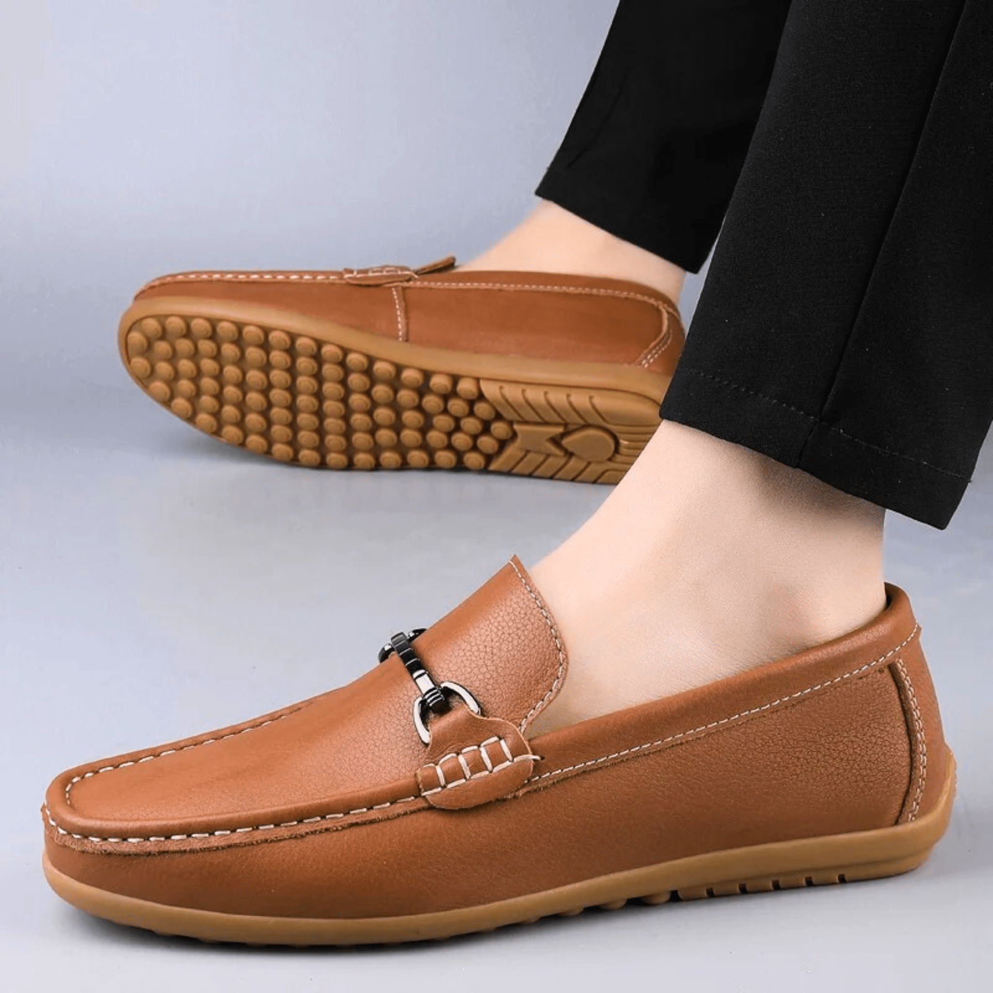 Genuine Leather Moccasins, Casual Shoes