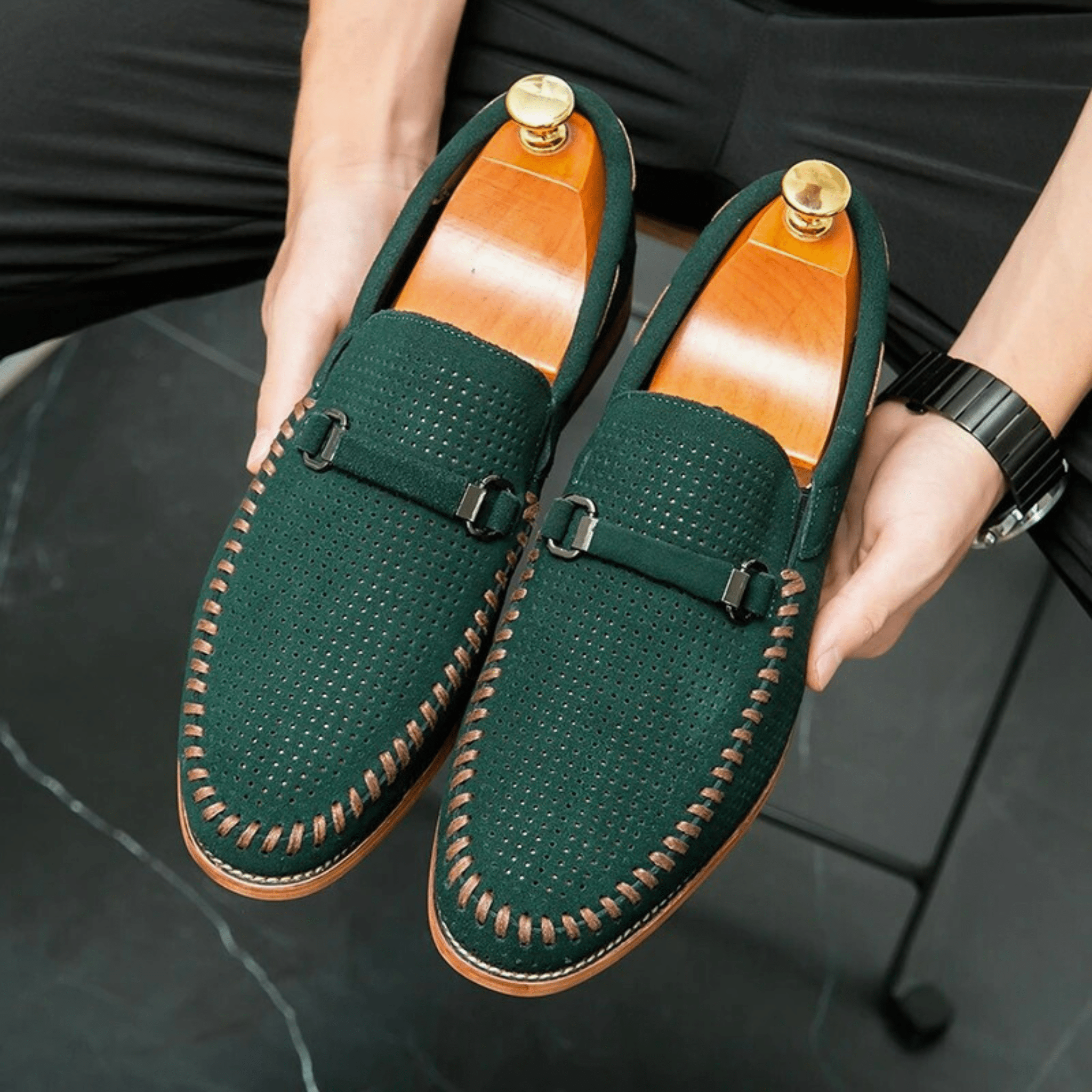 Classic Slip-On Loafers, Comfortable Fit