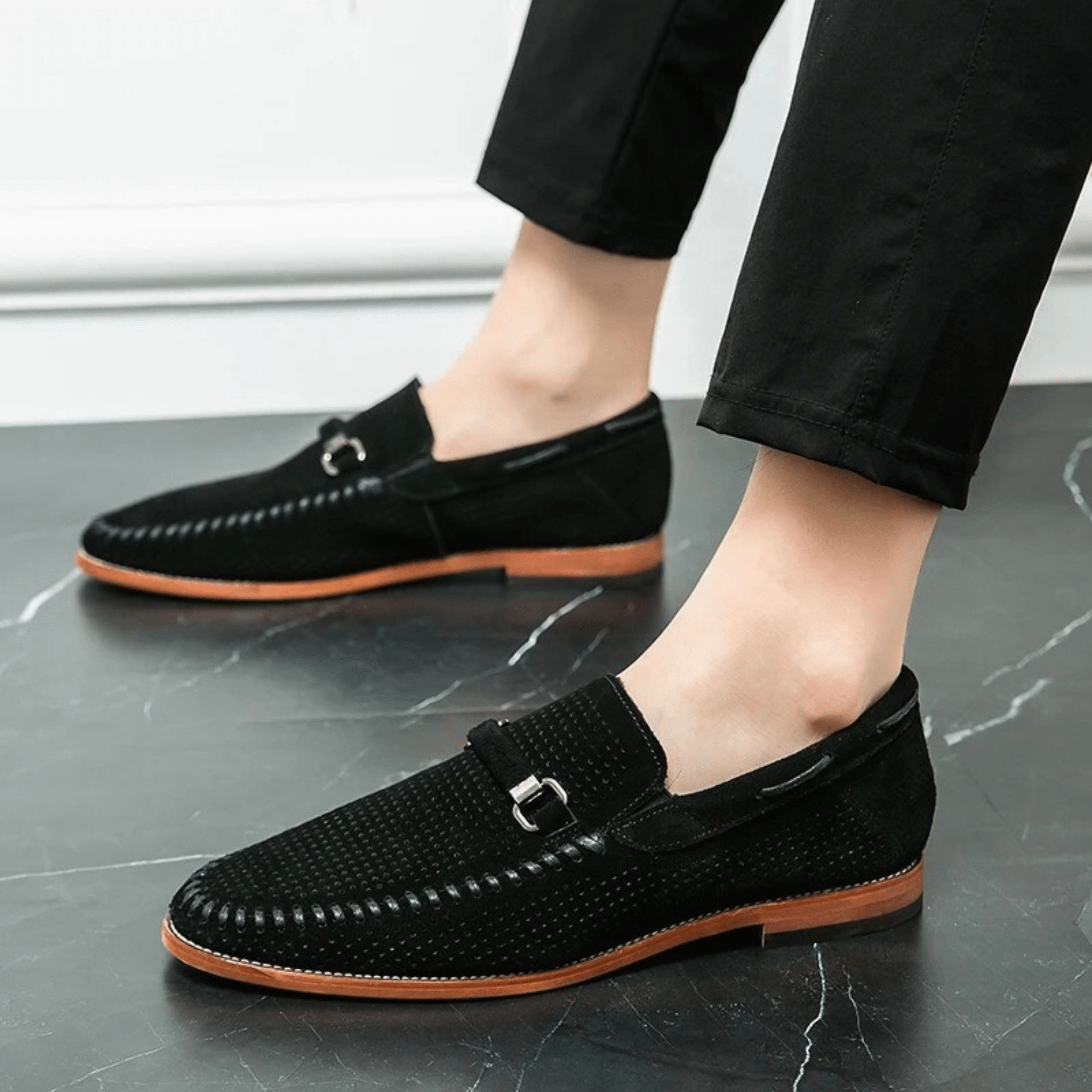 Classic Slip-On Loafers, Comfortable Fit