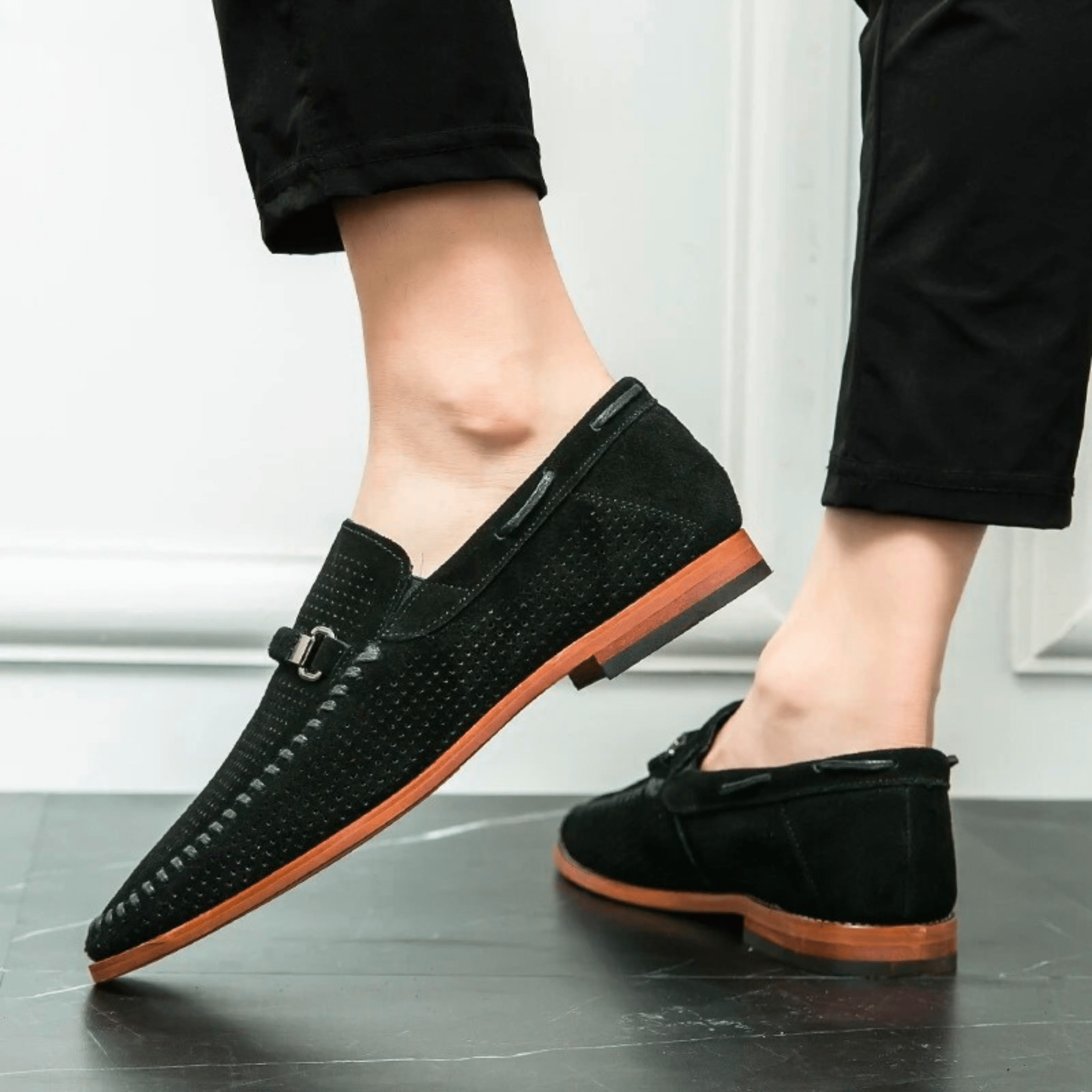 Classic Slip-On Loafers, Comfortable Fit