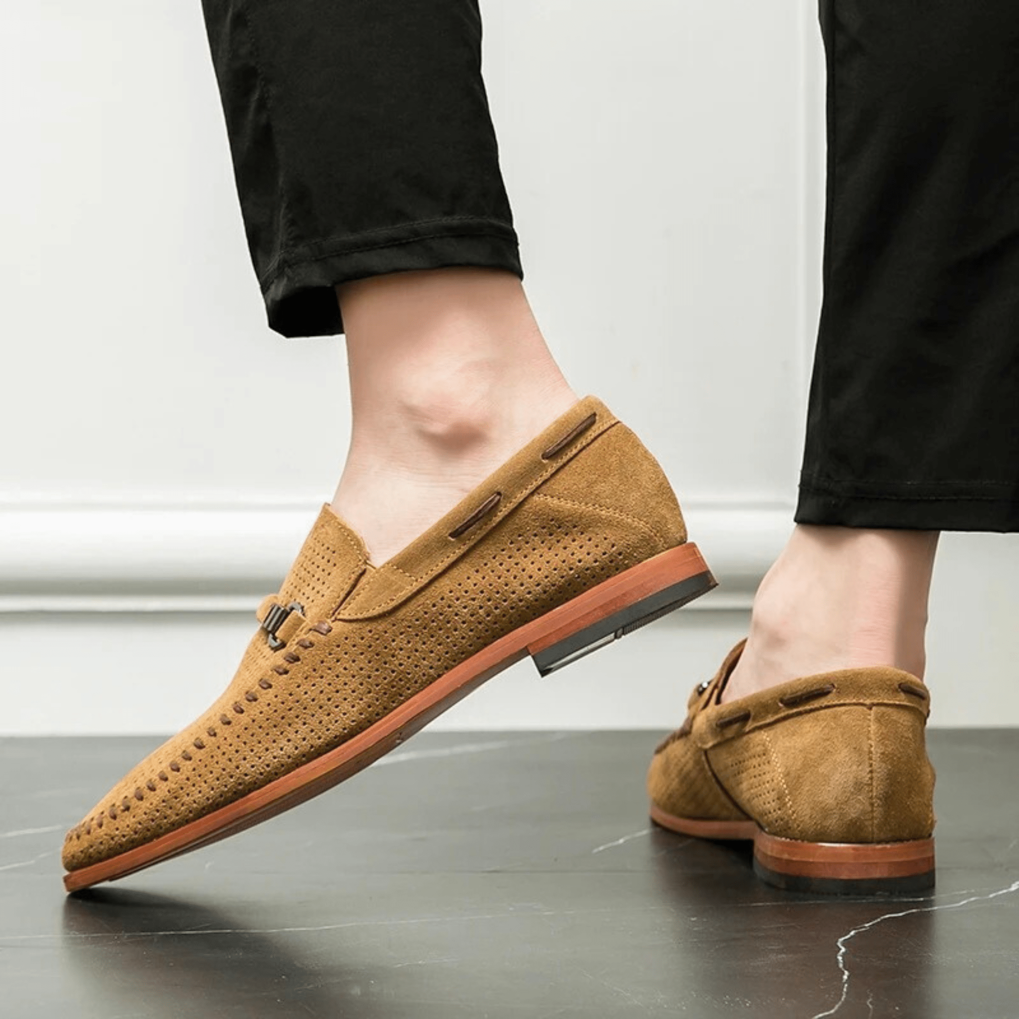 Classic Slip-On Loafers, Comfortable Fit