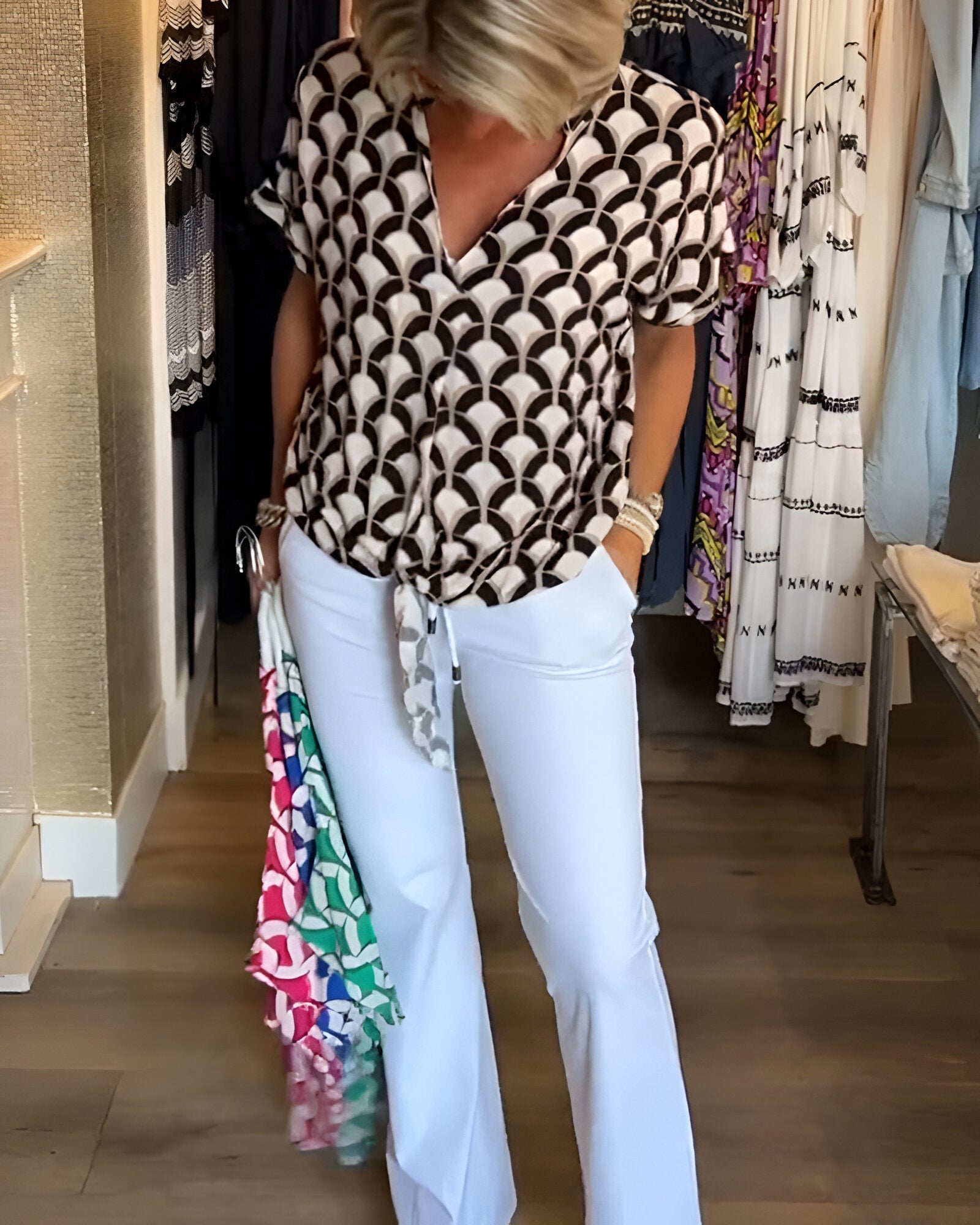 Casual Blouse for Effortless Elegance and Comfortable Style