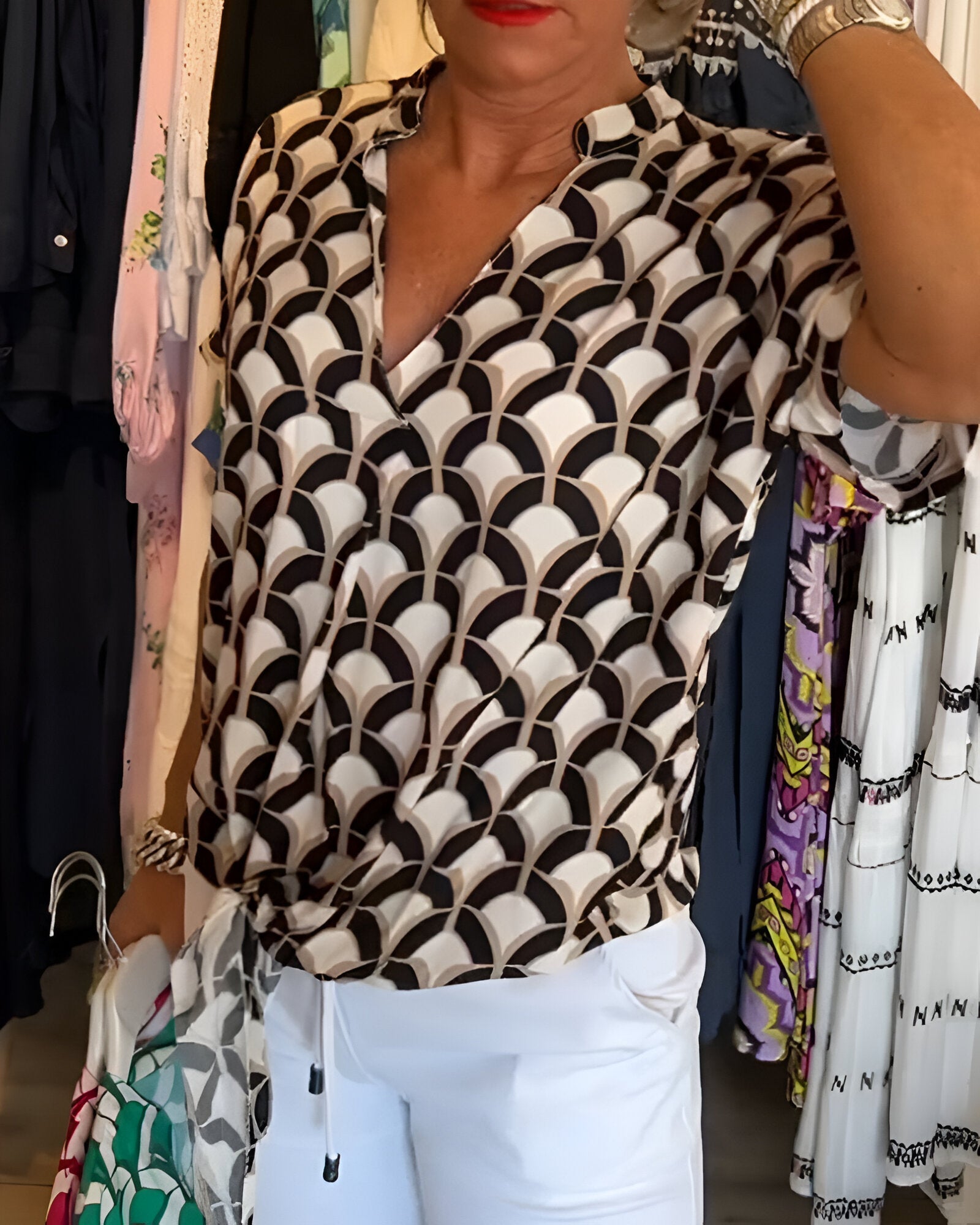 Casual Blouse for Effortless Elegance and Comfortable Style