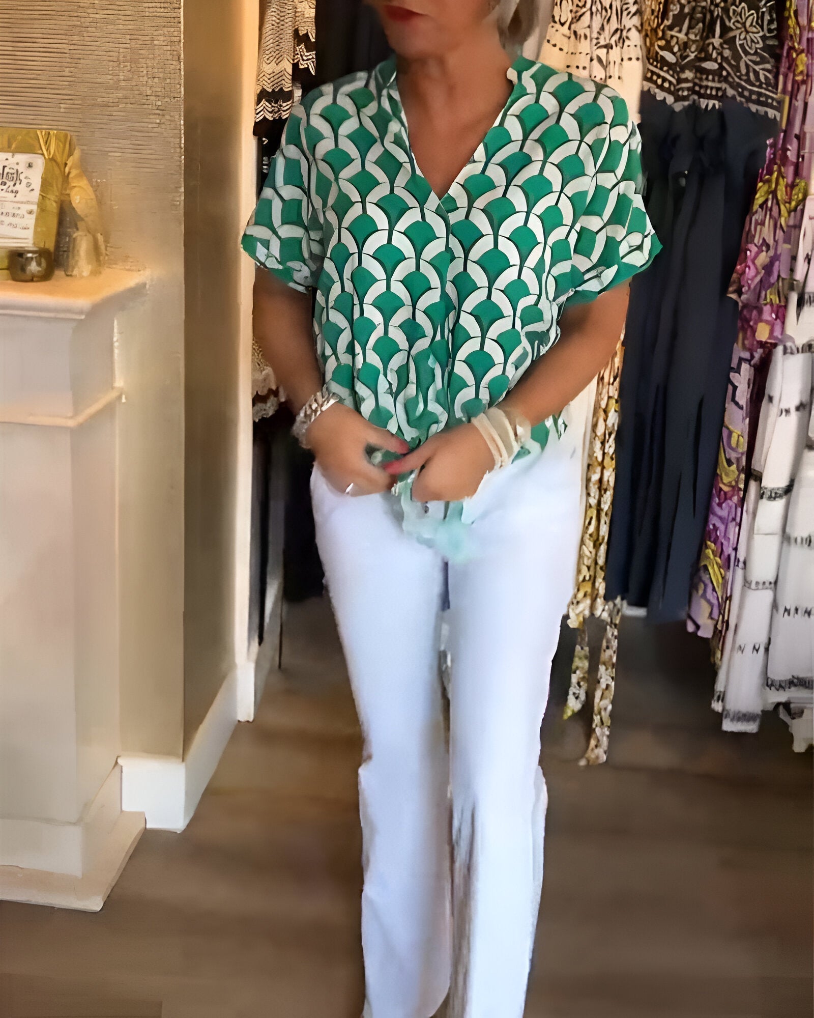 Casual Blouse for Effortless Elegance and Comfortable Style