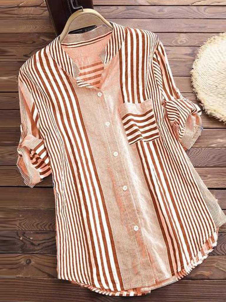 Striped Rosemarie Shirt for Effortless Style and Comfort