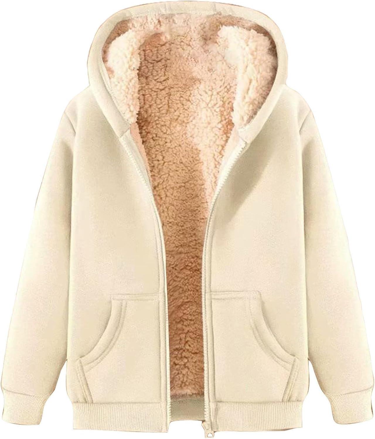 Women's Warm Fleece Full-Zip Hoodie