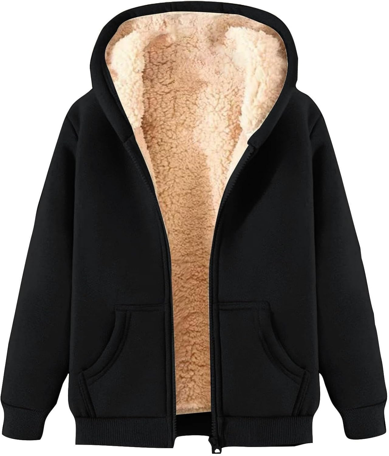 Women's Warm Fleece Full-Zip Hoodie