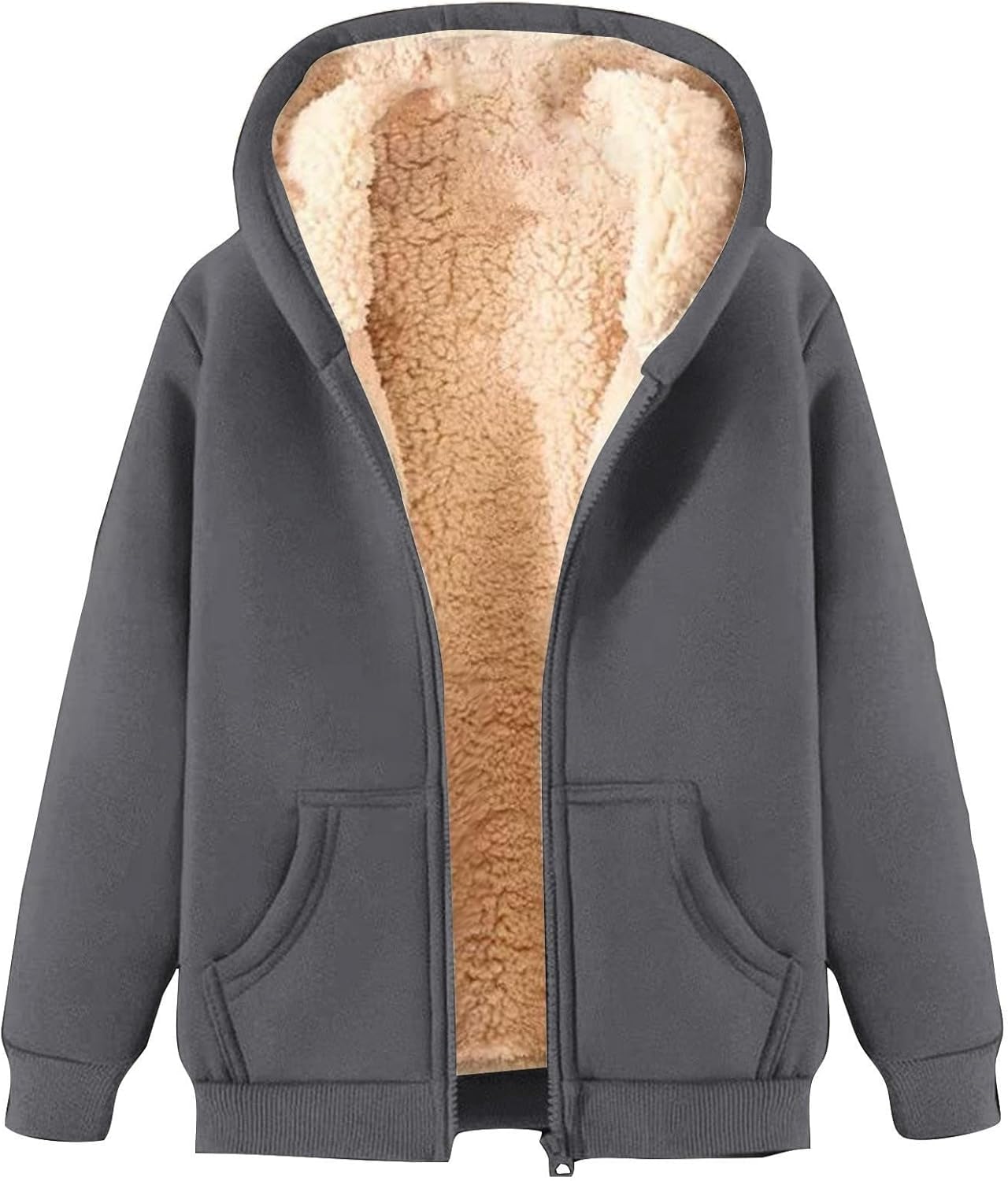 Women's Warm Fleece Full-Zip Hoodie