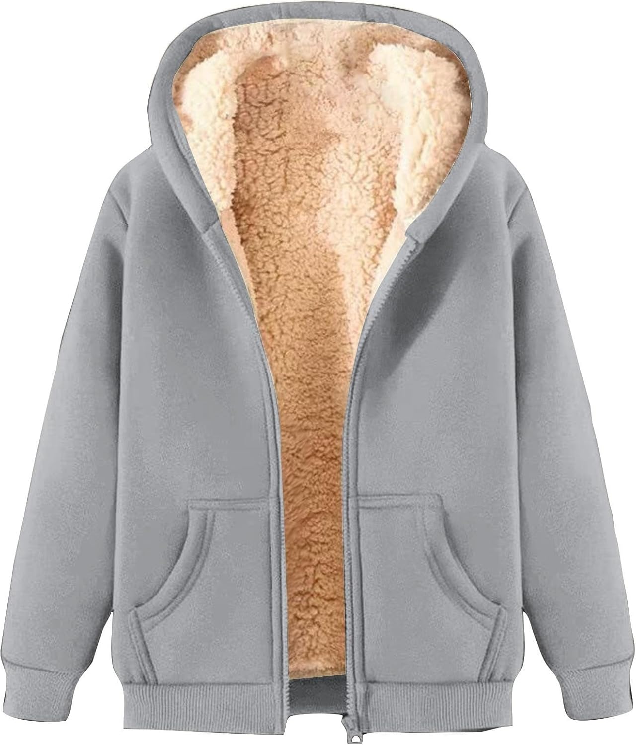 Women's Warm Fleece Full-Zip Hoodie